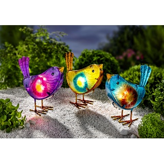 Solar-Deko "Birds" 3Er-Set