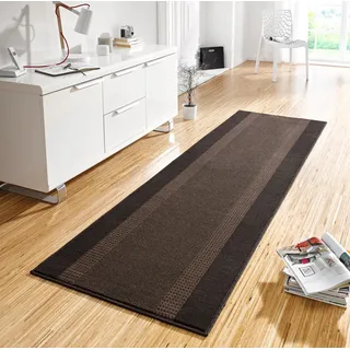 HANSE HOME Band Teppichläufer 80 x 300 cm Braun