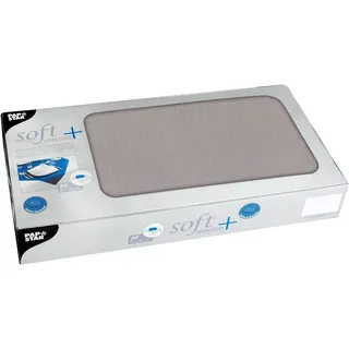 Papstar Mitteldecken Vlies Soft Selection Plus 80 x 80 cm Grau