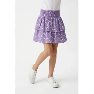 Tom Tailor Volantrock Damen Floralmuster Lila 158