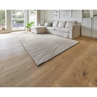 Andiamo Dale Kurzflorteppich 160 x 230 cm Greige