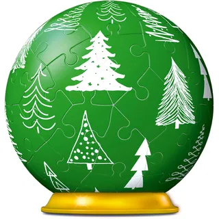 Ravensburger 3D Puzzle-Ball Weihnachtskugel Tannenbaum