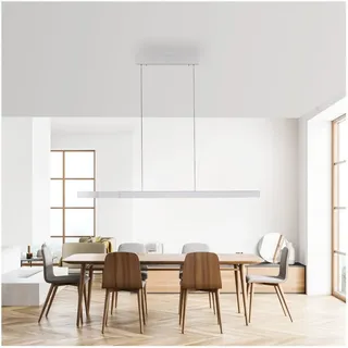 Paul Neuhaus Adriana Square 6-flg. 180 cm eckig grau Aluminium