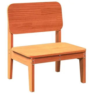 vidaXL Gartenstuhl Wachsbraun 60 x 52,5 x 72 cm braun 1 St.