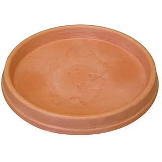 Geli Blumentopf-Untersetzer Marcella 34025 (Außenmaß 34025 (Ø x H): 55 x 4 cm, Kunststoff, Terracotta)
