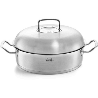 Fissler Bräter Original Profi Collection 2, Silber, Metall, 4,8 L, backofengeeignet, Kochen, Töpfe, Bräter