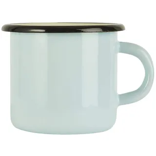 IB Laursen [W] Becher Emaille hellblau m/Creme innen