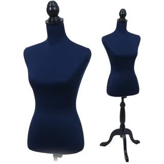 Mendler Schneiderpuppe T220, Schaumstoff - dunkelblau