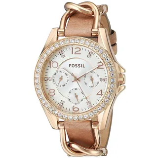 Fossil Riley Edelstahl 38 mm ES3466