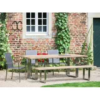 Niehoff Gartenmöbel Sitzgruppe Solid-Tina-1, 5-teilig