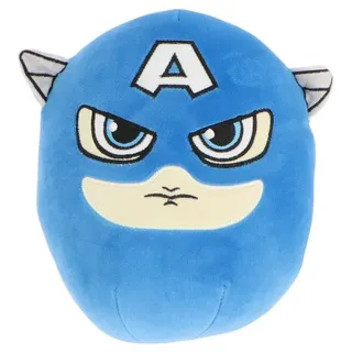 The AVENGERS Plüschfigur Squishy Figur Kapitän Amerika 22 cm Blau Antistress Spielzeug