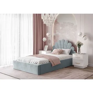lookway Polsterbett 120 x 200 cm Blau