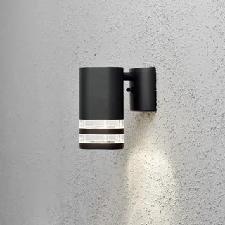 Konstsmide Außenwandleuchte Aluminium 16,0 cm inkl. GU10 schwarz