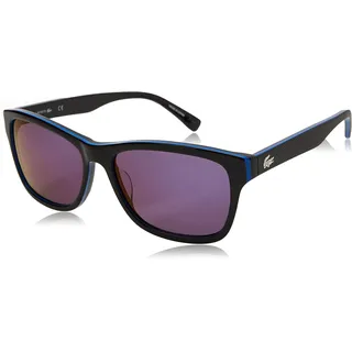 Lacoste L683S 006 55 Sonnenbrille, Schwarz (Black/Bluee/Black) - 55 (L)