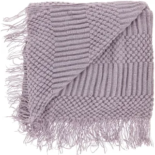 Unique Living Decke Palma 130x160cm Lila