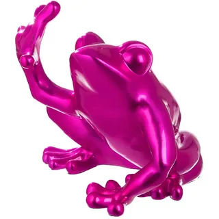 Casablanca by Gilde Deko Objekt, Frosch-Pink
