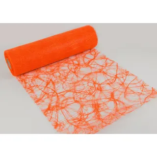 Sizoweb Tischläufer in unterschiedlichen Farben, 30 cm breit, 5 oder 20 m lang 5,0 m orange 8280