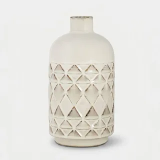 Keramik-flaschenvase Mit Intarsien Occidente B