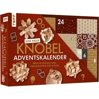 Sonstige Verlage Knobelspiel-Adventskalender - Neue IQ-Puzzles und Geduldsspiele für 24 Tage