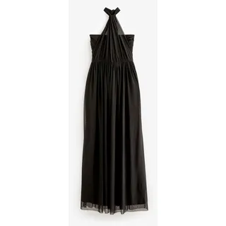 Next Partykleid Multiway-Brautjungfernkleid aus Mesh (1-tlg) schwarz 46 (GB: 18)