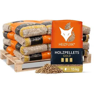 Heizfuxx Gold Hd Enplus A1 Holzpellets Nadelholz 15kg X 20 Sack