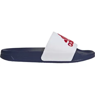 adidas Shower Adilette Cloud White / Better Scarlet / Victory Blue 39 1/3