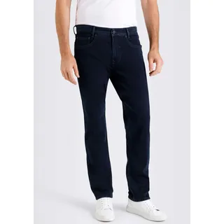 Straight-Jeans MAC "Arne" Gr. 32, Länge 32, blau (blue, black) Herren Jeans Straight Fit in gepflegter Optik, mit Stretch