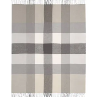 Biederlack Desire Plaid 130 x 170 cm Grau/Beige