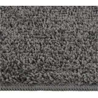 vidaXL Shaggy-Teppich 160 x 230 cm Dunkelgrau