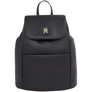 TOMMY HILFIGER Rucksack Poppy Reform Flap Backpack Black
