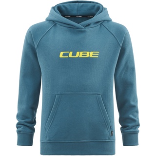 Cube Junior Organic Hoodie | petrol - M