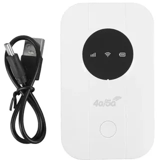 Tragbarer 4G 5G Router, WiFi 300 Mbit/S Mobile Hotspot mit SIM Kartensteckplatz, Verbinden Sie Bis zu 10 Geräte für Reisereisen für Reisereisen