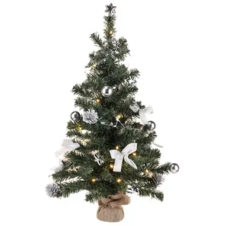 Gravidus LED-Dekofigur 20 LED Weihnachtsbaum Christbaum Tannenbaum Baum geschmückt 75 cm