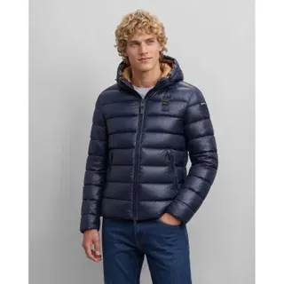 Blauer für Herren. 26WBLUC02054 Wattierte Eco Adams Jacke marineblau (L), Lässig, Polyamid