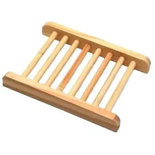 Büttner Art of Living since 1893 Seifenschale Seifenablage Seifenunterlage Holz Natur 11,5 x 8,5 cm