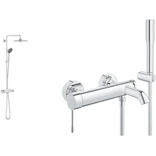Grohe Vitalio Joy 260 Duschsystem mit Thermostatbatterie Chrom 33628001