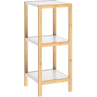 Casaria Standregal Bad Badregal Holz Bambus 3 Etagen