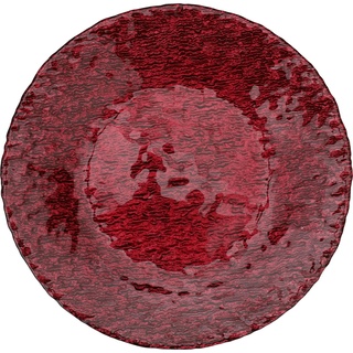 Dekoteller FINE rot (D 21 cm)
