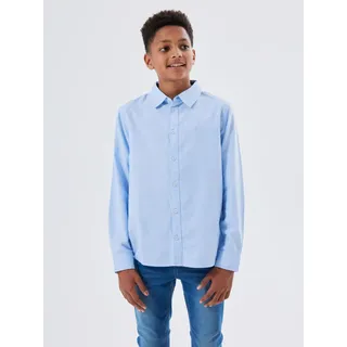 NAME IT Hemd in Campanula - hellblau - 110