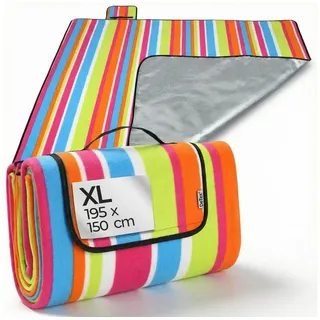 DETEX Picknickdecke XL bunt 195 x 150 cm