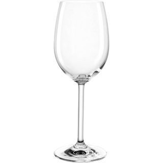 6er Set Leonardo Weißweinglas Daily 370 ml Glas Transparent Klar