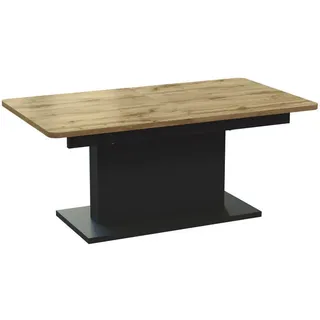 designimpex DC-1 Schwarz Eiche 126 x 57 x 70 cm