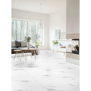 Check Click-Vinyl CHECK One 2157 Alsberg Marmor Hochglanz-Fliese XL Trittschall