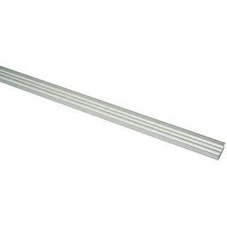 GARDINIA Unterprofil für Flächenvorhang Atlanta 60 cm silber matt