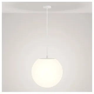 Maytoni Pendelleuchte Kunststoff D 30 cm inkl. E27 Leuchtmittel weiß