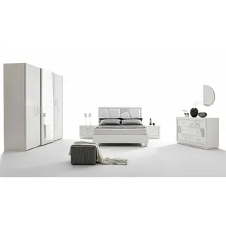 Xlmoebel Kommode Luxuriöses Holz-Sideboard im modernen Design (Kommode, 1 St., Kommode), Hergestellt in Europa weiß