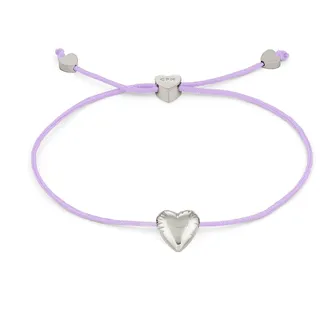 Copenhagen Studios Balloon Hearts Armband Edelstahl lila CPJ-0016-B-24 Größe ONESIZE