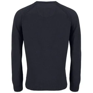 FYNCH-HATTON Rundhalspullover Strickpullover (1-tlg) blau XL (62/64)