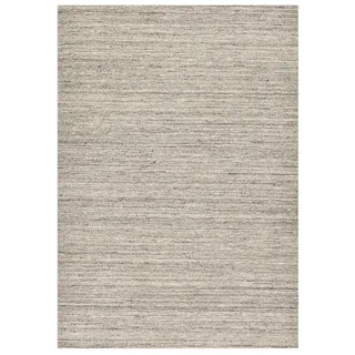 THEKO Pure UNI Handwebteppich 250 x 300 cm Grau