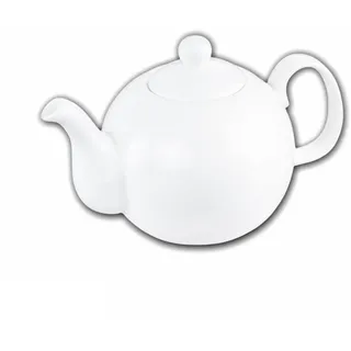Wilmax | OLIVIA Teekanne | Porzellan-Teekanne | KleinTeekanne | Für Kaffee | Für Tee | Für das Café | Für die Mikrowelle | Für das Zuhause | Geschenkidee | Fassungsvermögen: 500 ml